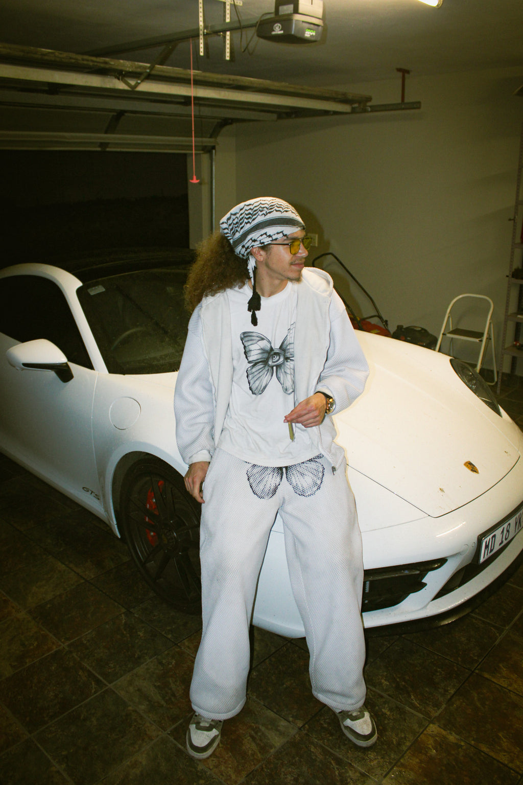 "END" logo tee (white)